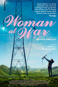 Woman at War Movie Poster Print featuring dramatic imagery.