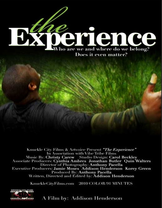 The Experience Movie Poster showcasing film artistry.
