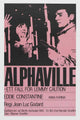 Alphaville Movie Poster Print featuring iconic sci-fi artwork