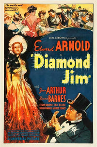 Diamond Jim Movie Poster showcasing classic film art