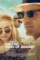 The Two Faces of January Movie Poster Print featuring captivating design.