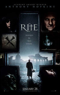 The Rite Movie Poster - Horror Artwork