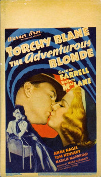 The Adventurous Blonde Movie Poster Print showcasing vibrant colors and dynamic imagery.