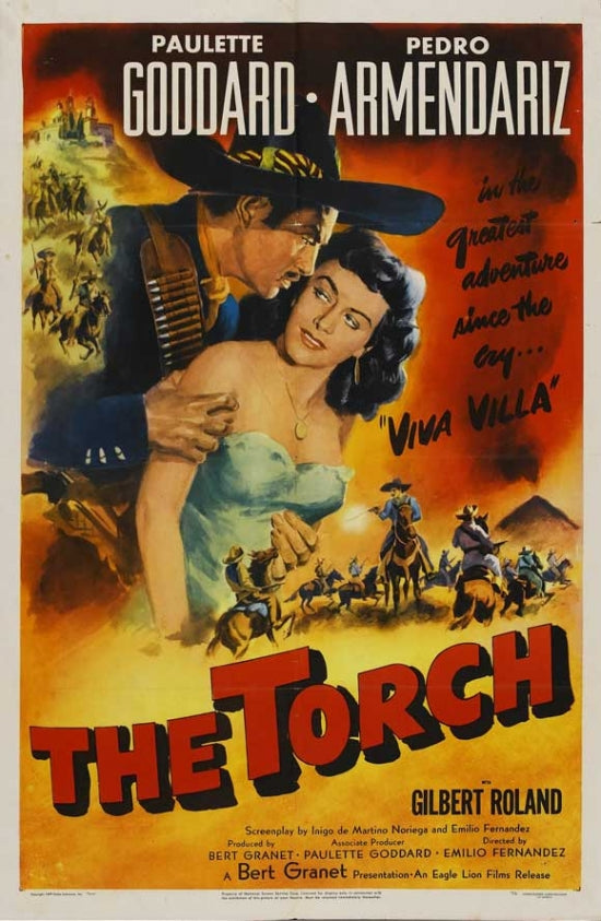 The Torch Movie Poster Print showcasing vibrant colors and cinematic art.