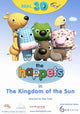 The Happets Movie Poster Print featuring colorful and playful characters.