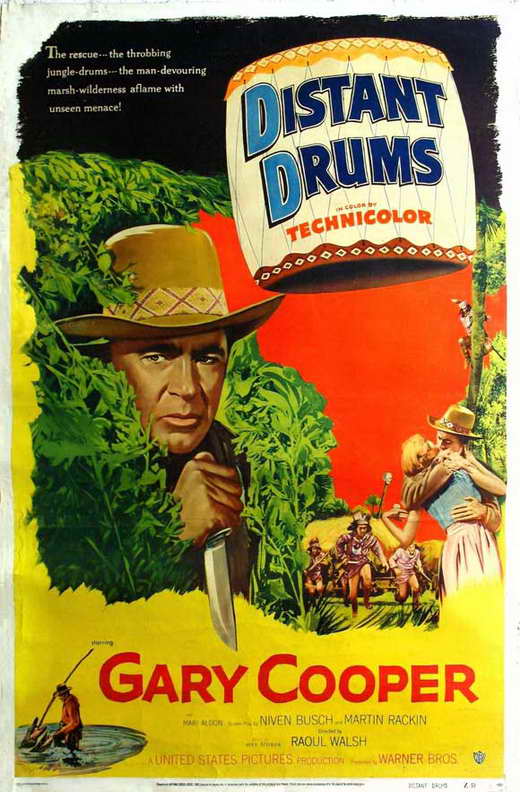 Distant Drums Movie Poster Print featuring cinematic artwork.