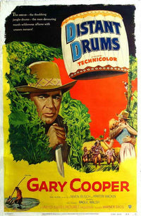 Distant Drums Movie Poster Print featuring cinematic artwork.