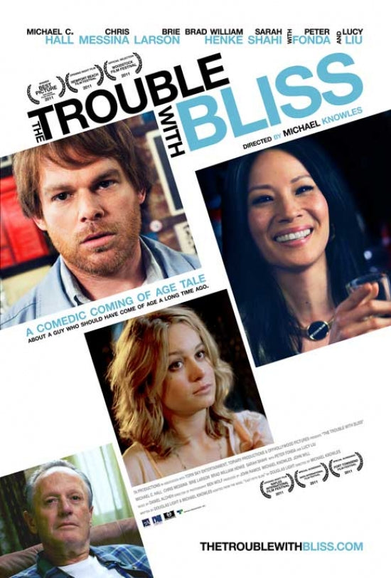The Trouble with Bliss Movie Poster Print showcasing whimsical art.