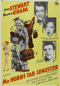 Mr. Hobbs Takes a Vacation Movie Poster Print