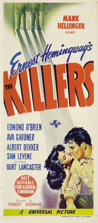 Killers Movie Poster Print showcasing vibrant cinematic artwork.
