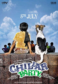 Chillar Party Movie Poster Print featuring colorful design.