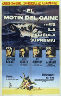 The Caine Mutiny Movie Poster Print showcasing dramatic film art.