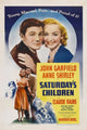 Saturday's Children Movie Poster Print - Classic Cinema Art