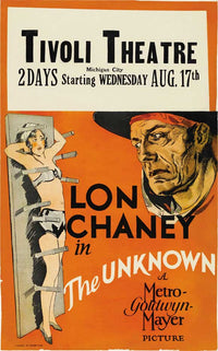 The Unknown Movie Poster Print showcasing a captivating design.