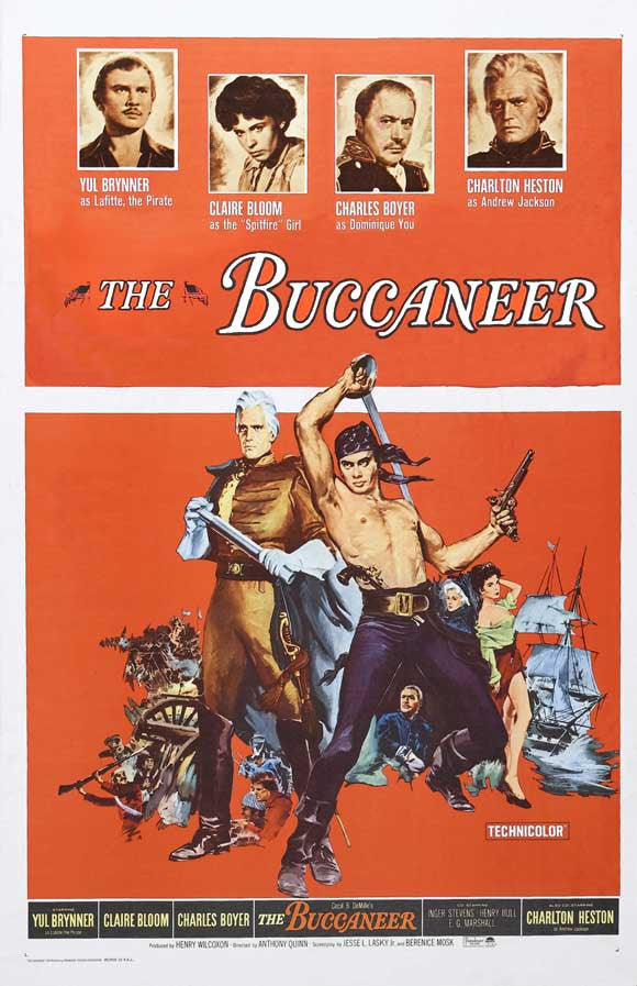 The Buccaneer Movie Poster Print (27x40) | Posterazzi