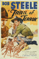 Trail of Terror movie poster print featuring horror-themed artwork.
