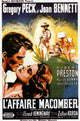 The Macomber Affair Movie Poster Print showcasing dramatic film imagery
