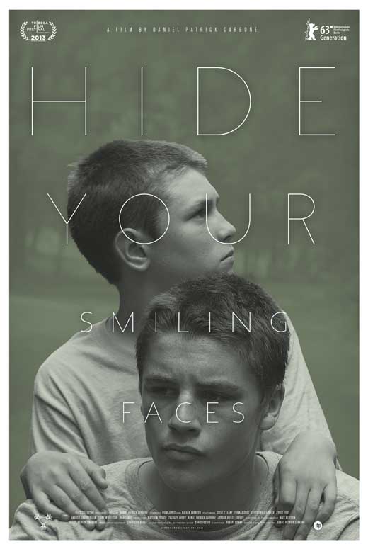 Hide Your Smiling Faces Movie Poster Print showcasing emotional cinematic art.