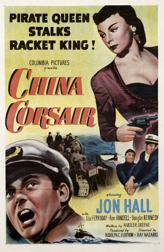 China Corsair Movie Poster Print displaying captivating film imagery.