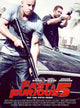 Fast Five Movie Poster Print showcasing high-octane action.