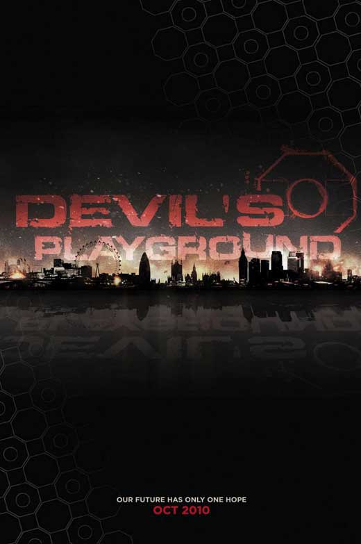 Devil's Playground Movie Poster Print featuring dynamic imagery.