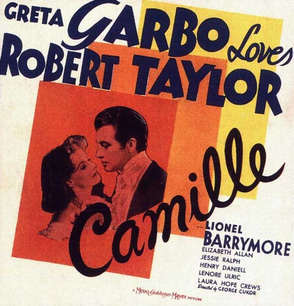 Camille Movie Poster Print showcasing classic film artwork.