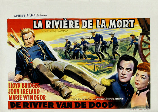 Little Big Horn Movie Poster Print showcasing iconic battle scene.