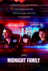 Midnight Family Movie Poster Print showcasing vibrant colors and unique design.