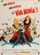 Viva Maria! Movie Poster Print showcasing vibrant colors and iconic imagery.