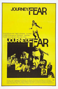 Journey into Fear Movie Poster Print showcasing classic cinema art.