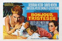 Bonjour Tristesse Movie Poster Print showcasing classic film art.