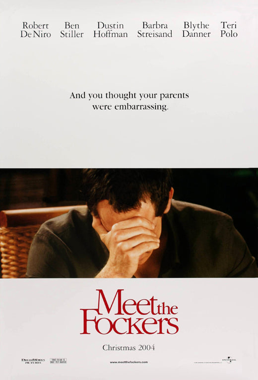Meet the Fockers Movie Poster Print featuring iconic characters.