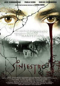 The Sinister Movie Poster showcasing its chilling design.