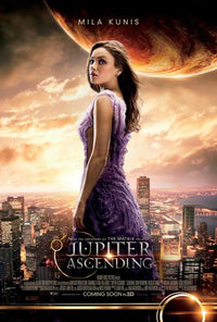 Jupiter Ascending Movie Poster Print showcasing vibrant colors and stunning visuals.