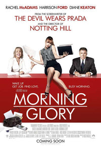 Morning Glory Movie Poster Print showcasing cinematic art.
