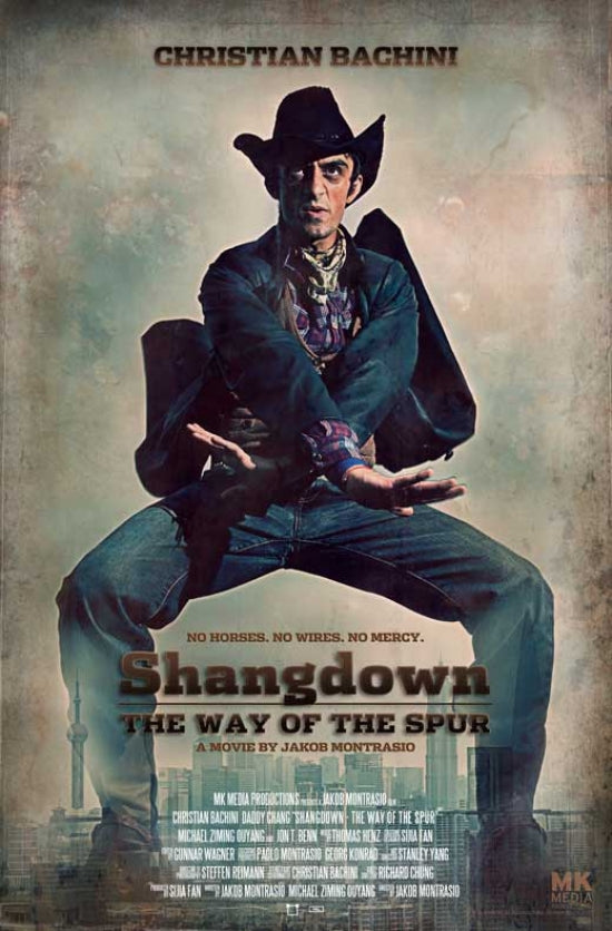 Shangdown The Way of the Spur Movie Poster featuring vibrant imagery.