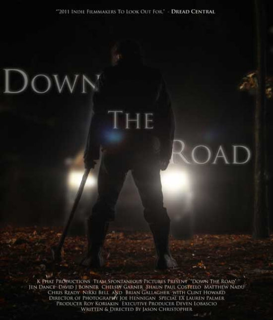 Down the Road Movie Poster Print showcasing cinematic adventure.