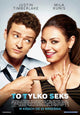 Friends with Benefits Movie Poster Print featuring vibrant colors and playful design.