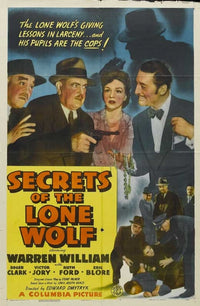 Secrets of the Lone Wolf Movie Poster Print showcasing cinematic artwork.