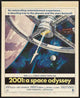 2001: A Space Odyssey Movie Poster Print featuring iconic film imagery.