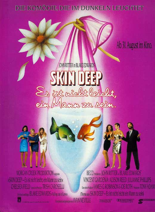 Skin Deep Movie Poster Print showcasing vibrant imagery.