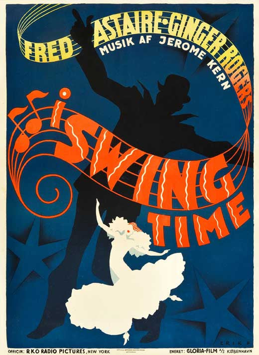 Swing Time Movie Poster Print - 11x17 | Posterazzi