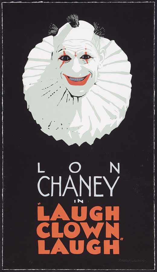 Laugh, Clown, Laugh Movie Poster Print showcasing classic film art.