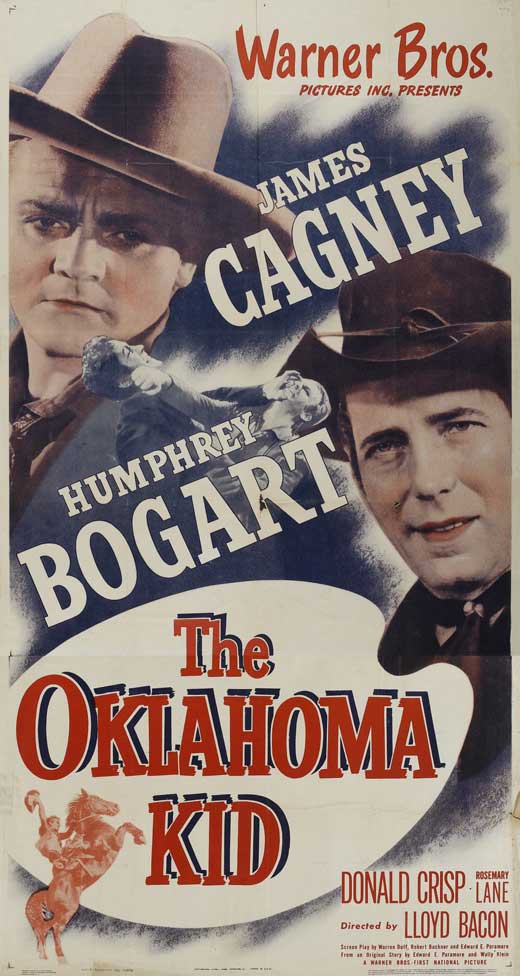 Oklahoma Kid Movie Poster Print featuring classic western imagery