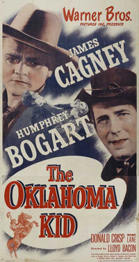 Oklahoma Kid Movie Poster Print featuring classic western imagery