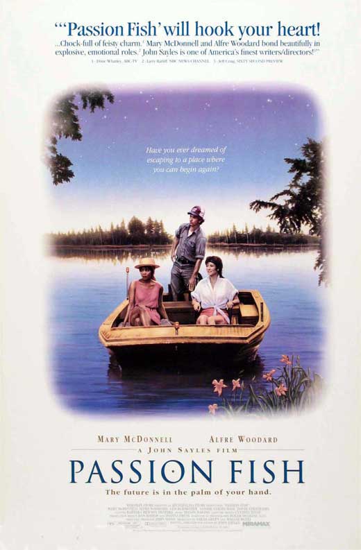 Passion Fish Movie Poster Print featuring vibrant colors and cinematic imagery.