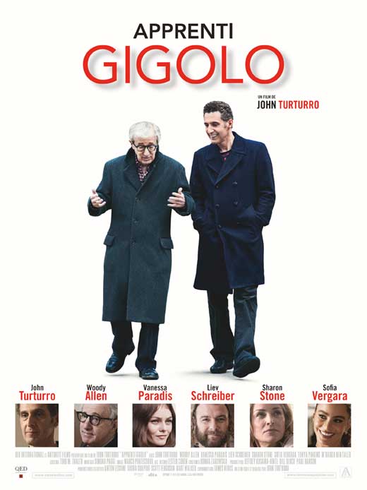 Fading Gigolo Movie Poster Print featuring whimsical design