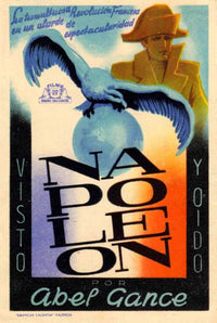 Napoleon Movie Poster Print showcasing classic film art.