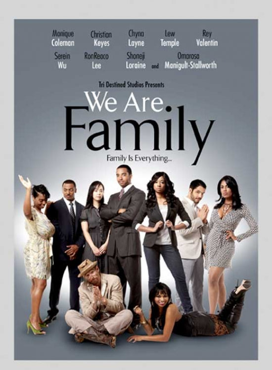 We Are Family Movie Poster Print showcasing unity and love.