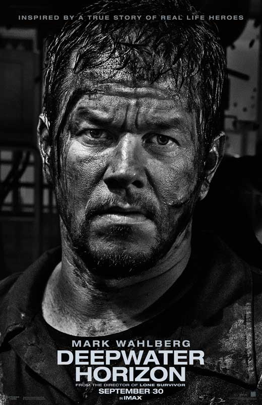 Deepwater Horizon Movie Poster Print showcasing dramatic film scenes.
